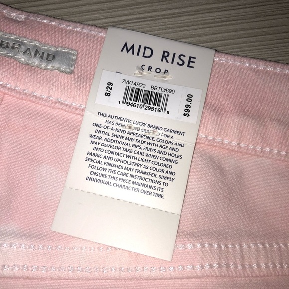 Lucky Brand Ava Jeans sz 8 NWT - Picture 7 of 8